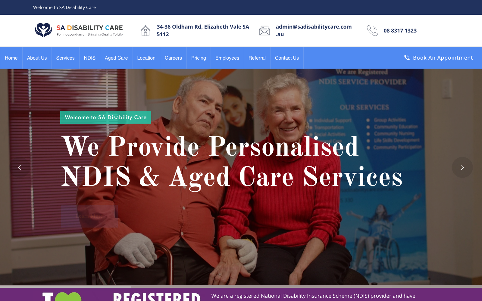 SA Disability Care screenshot